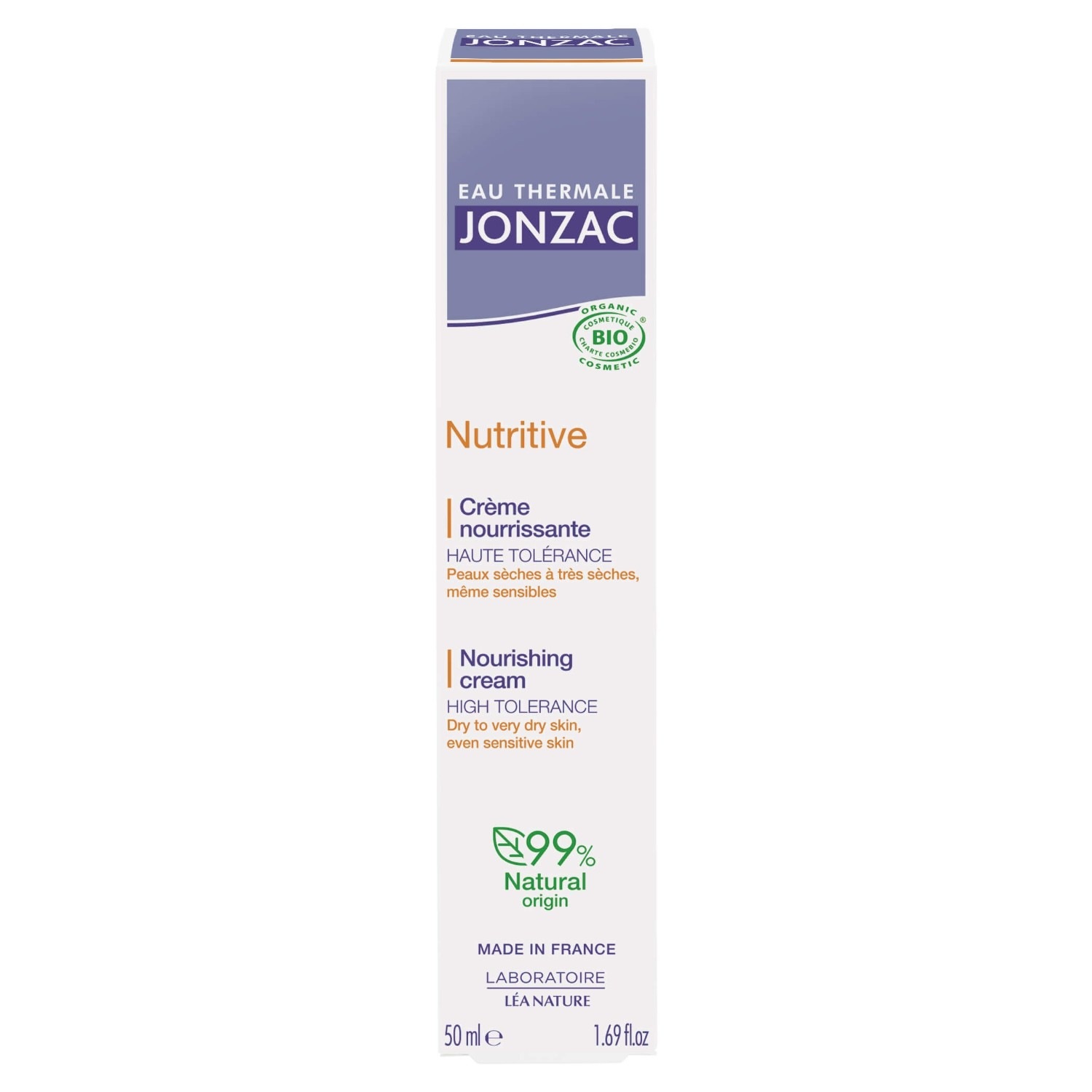 Jonzac Crème protectrice nutrition intense