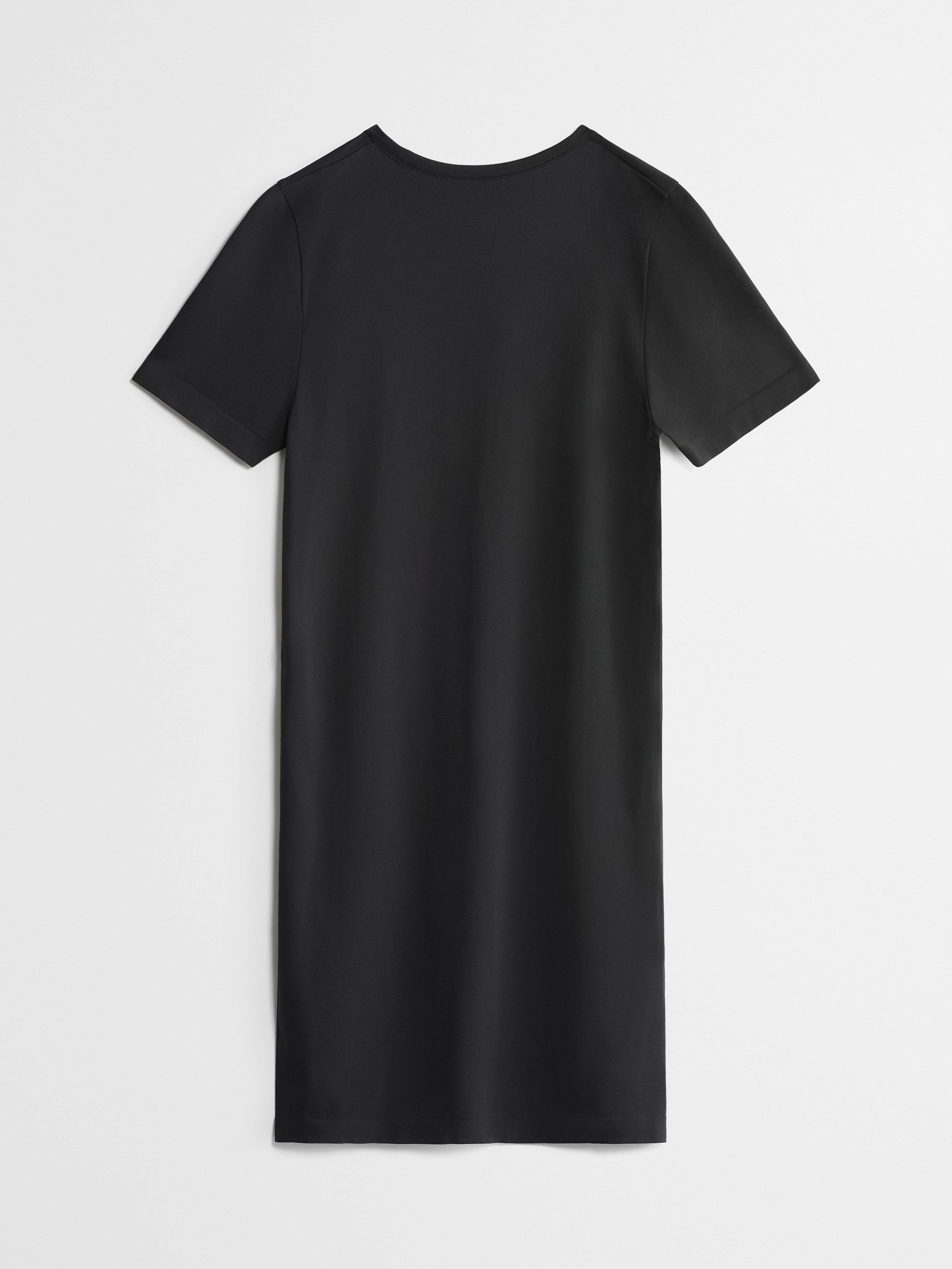 Vêtements de ménopause – Chemise de nuit – Noir technique féminin