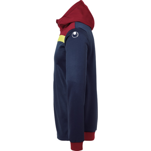  Offense 23 Multi Hood Jacket Navy/Burgundy/Amber Uhlsport
