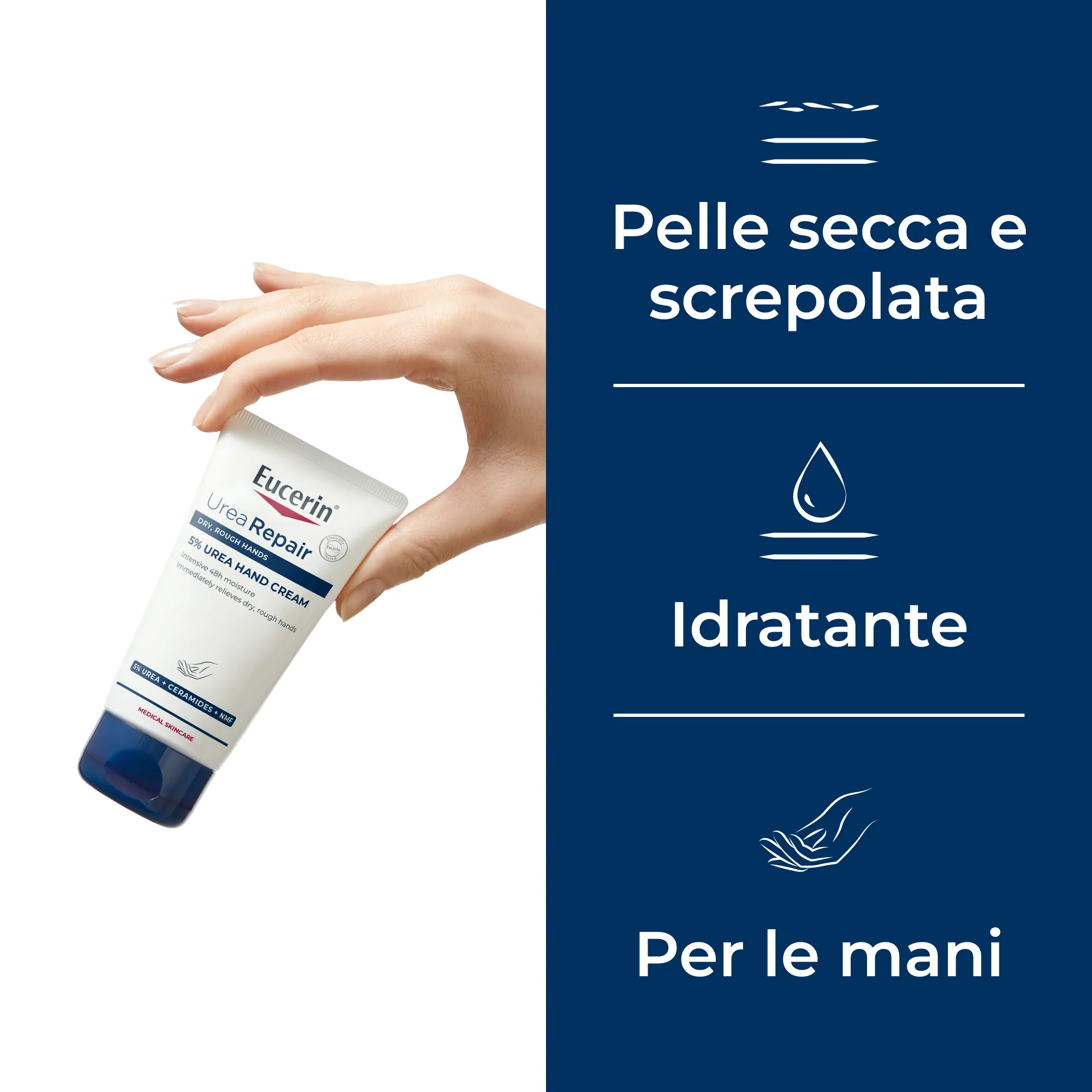 UreaRepair UreaRepair Mani Rigenerante 5% Urea - Trattamento Mani