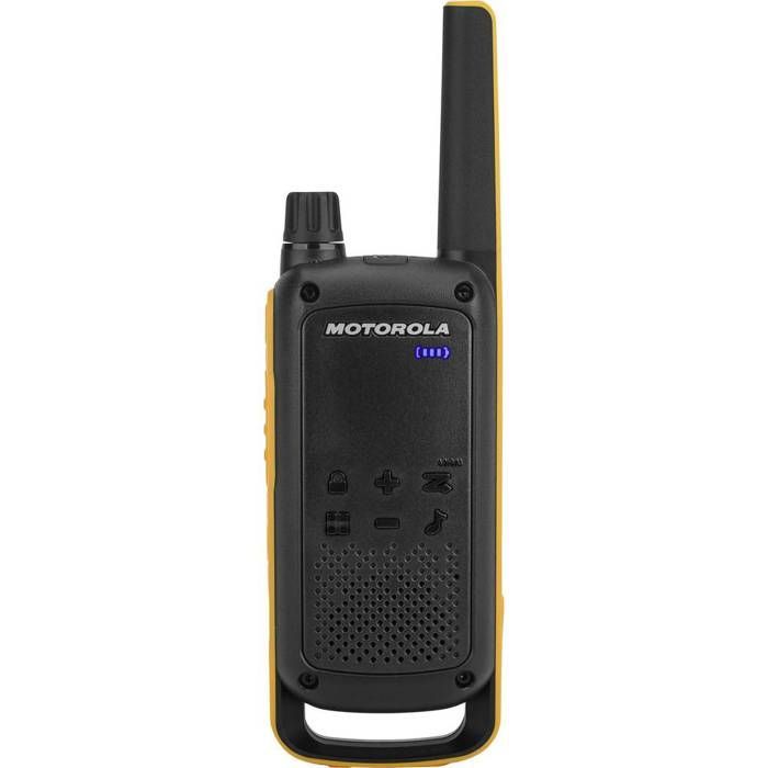 Motorola Talkabout T82 Extreme Quad Pack portable 2-band PMR 446 MHz radio, 16 channels, black, yellow (4-pack)