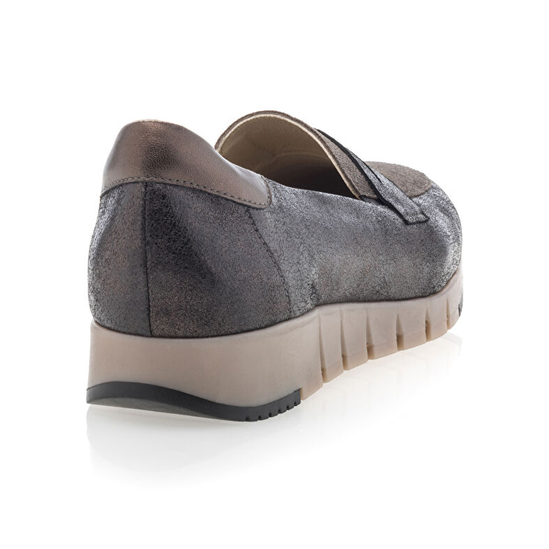 Brune loafers/båtsko til dame