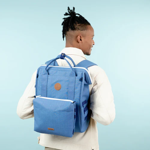 Cabaia Sac à langer Grenade bleu