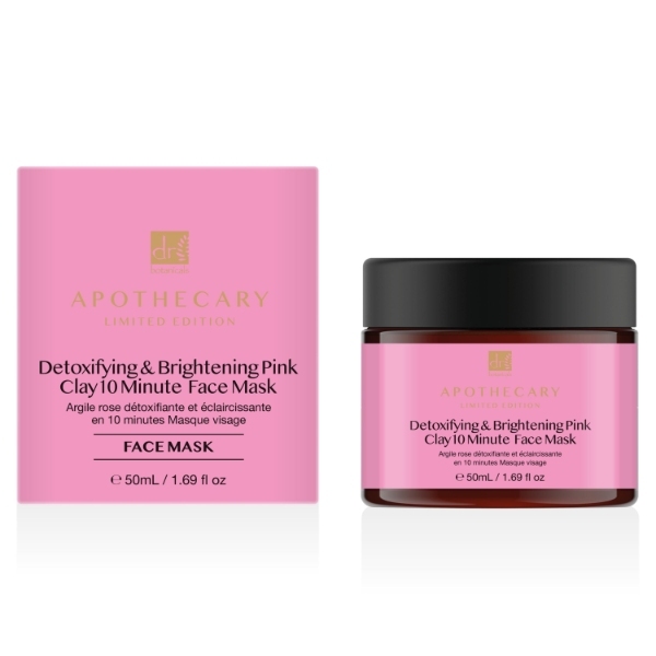 Dr. Botanicals Detoxikační maska z růžového jílu Dvojbalení 2 x 50ml