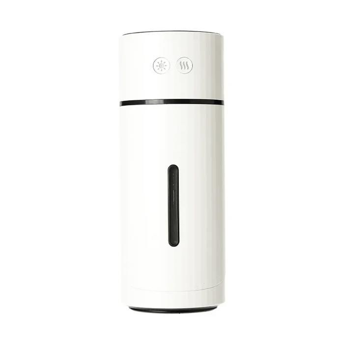 Humidificador de aire inalámbrico USB de 260 ml, difusor de aromaterapia con batería recargable de 1000 mAh - Blanco [E3804]