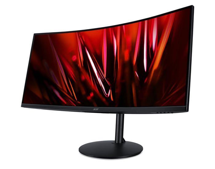 Moniteur de jeu incurvé - Acer - Nitro XZ342CUS3BMIIP - 34 pouces - UWQHD 3440x1440 - 180 Hz