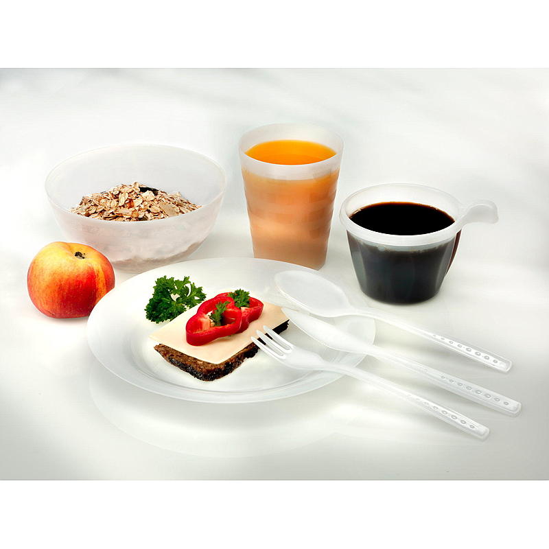 Confezione da 6 bicchieri di plastica riutilizzabili Quick Glass