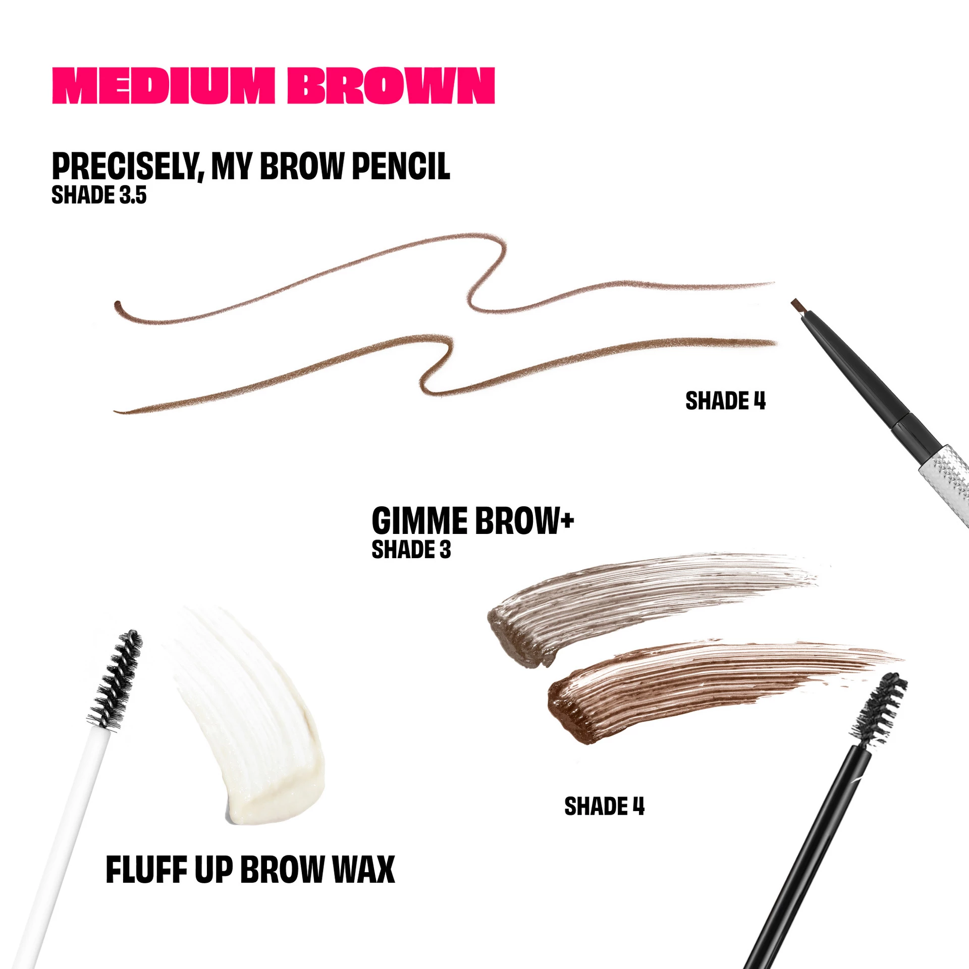 So Eggstra Brows - Szemöldökceruza, Szemöldökviasz és Szemöldökgél Karácsonyi Szépségkészlet 3/3 - Benefit