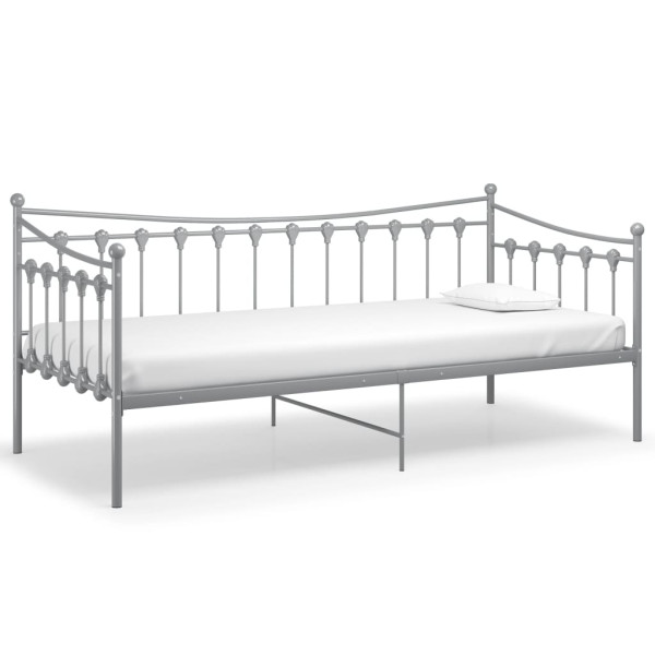 Kanapa Szary  Metal vidaXL