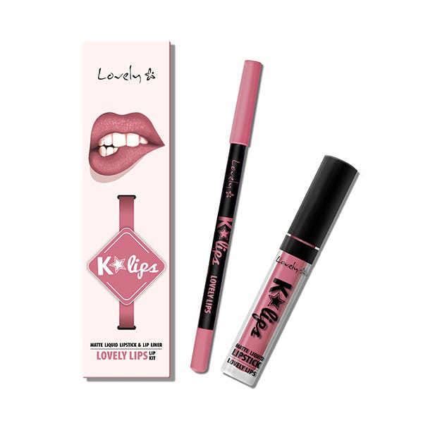 Lipgloss-sæt K Lips