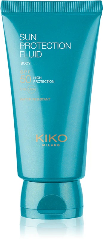 KIKO Milano Sun Protection Fluid veido apsaugos nuo saulės priemonė su SPF 50
