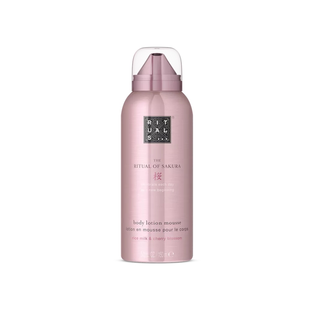 The Ritual of Sakura Body Lotion Mousse, лосион за тело, мус, 150 мл