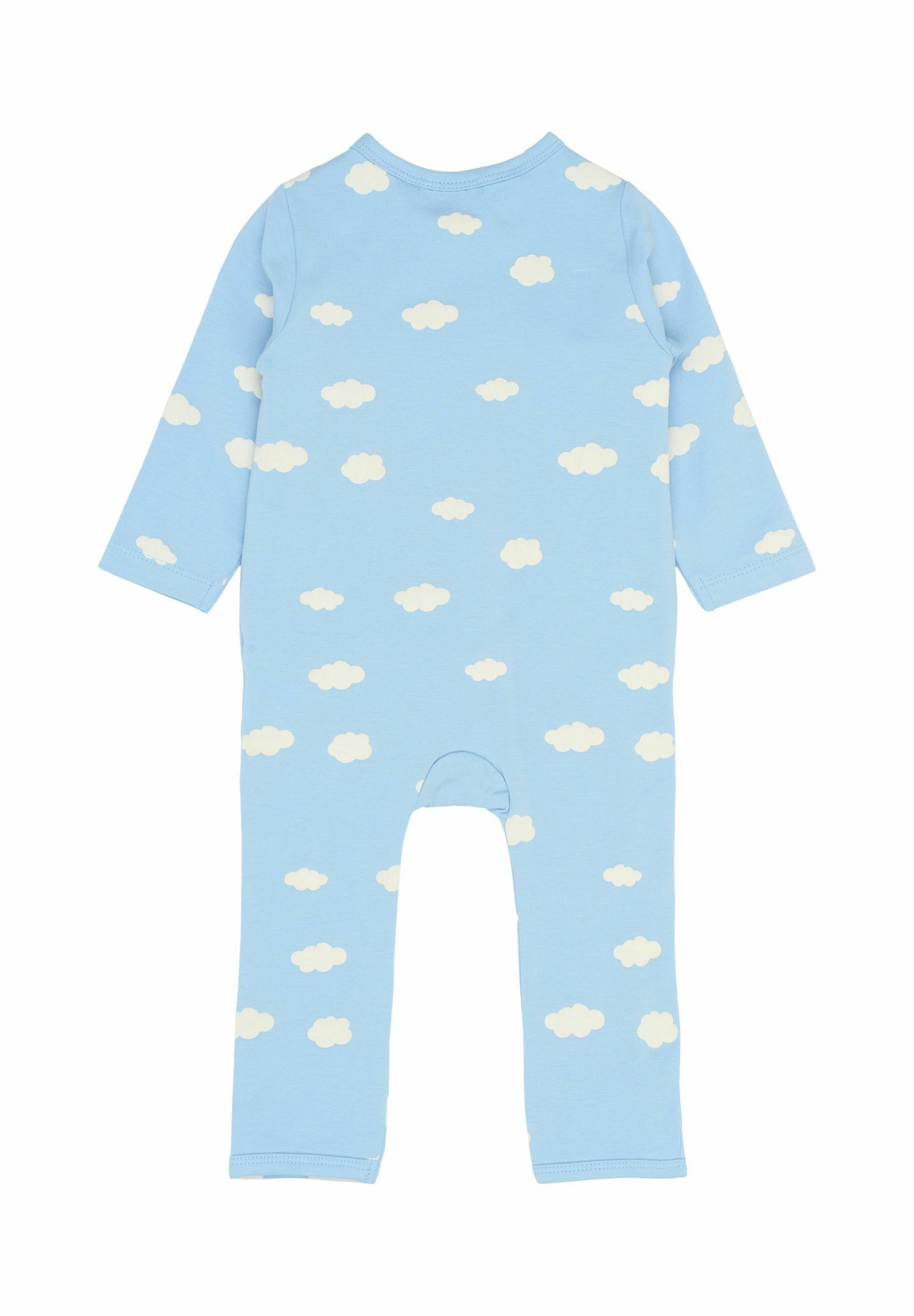 The New Siblings PACO WRAP - Tuta intera - azzurro polvere aop