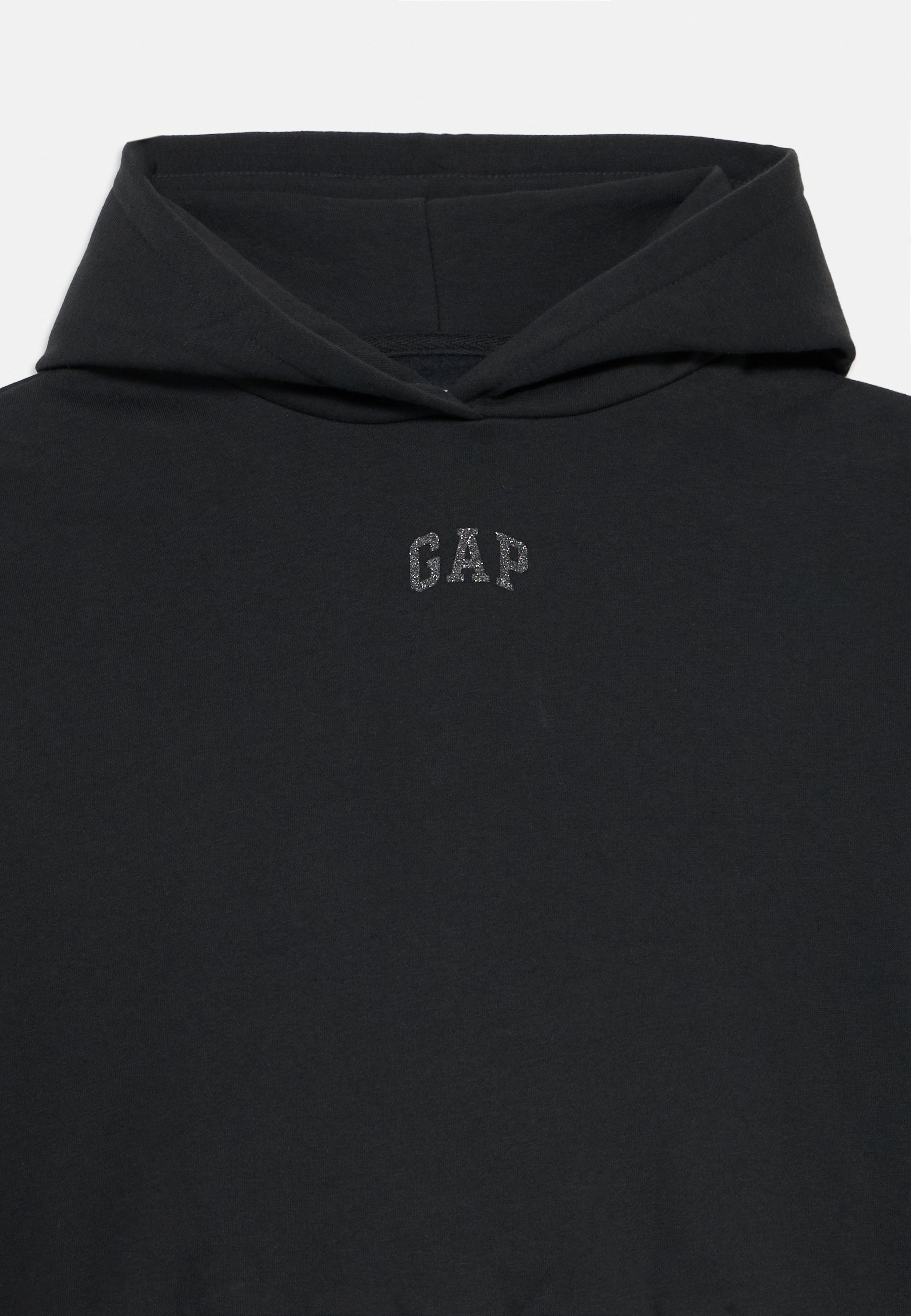 GAP SOFT LOGO GIRLS - Mikina s kapucňou - black
