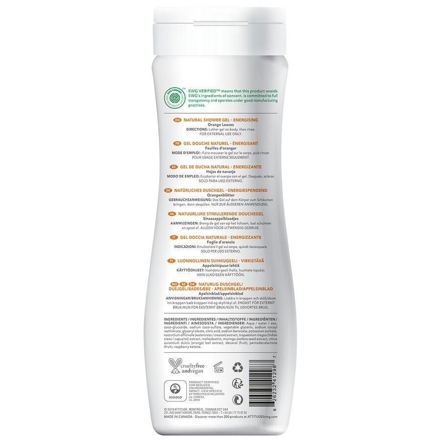 Attitude Duschgel Super Leaves Science gel za prhanje - poživljajoč - 473 ml