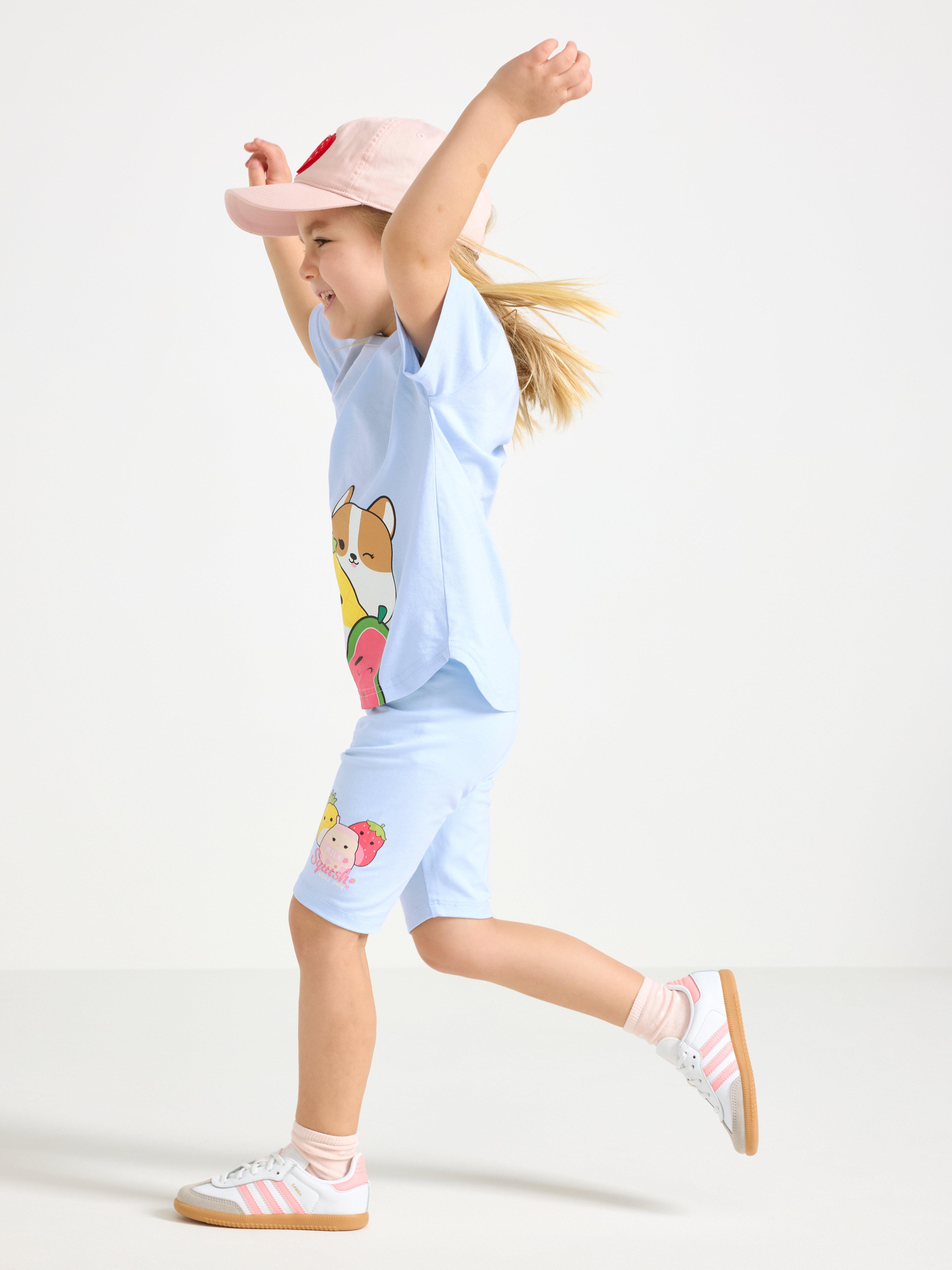 Calções de ciclismo Squishmallows Azul Claro