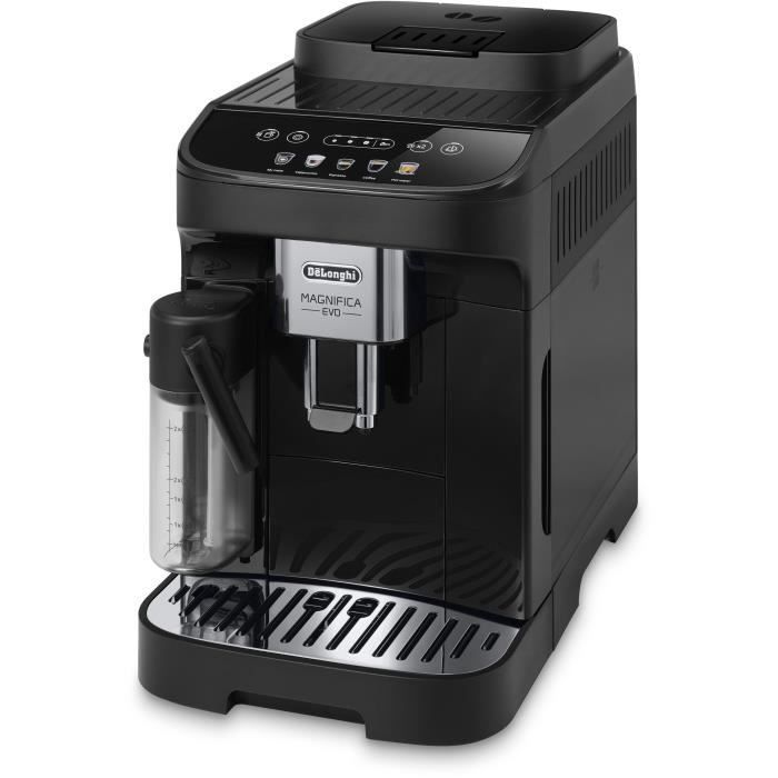 Cafetera espresso De'Longhi Magnifica Evo con molinillo incorporado - ECAM290.61.B - 5 recetas - Negra