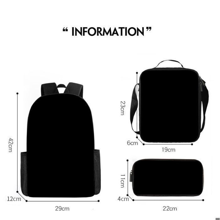 Mochilas infantiles para niños, mochilas universitarias, mochilas escolares para primaria, bolsos escolares, bandoleras y estuches para lápices para aficionados.