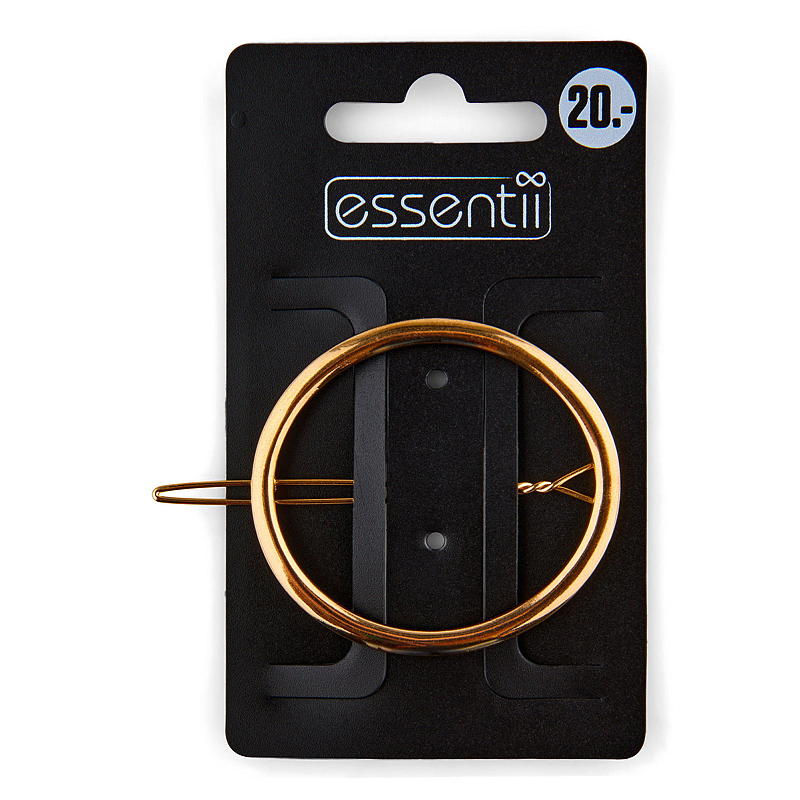 Essentii haarclip goud/zilver
