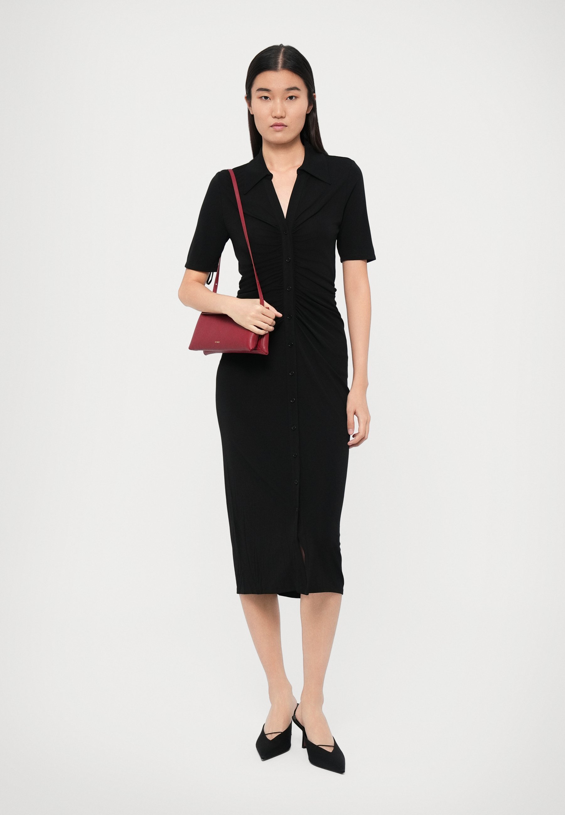 Diane von Furstenberg ZOEY JURK - Jersey jurk - zwart