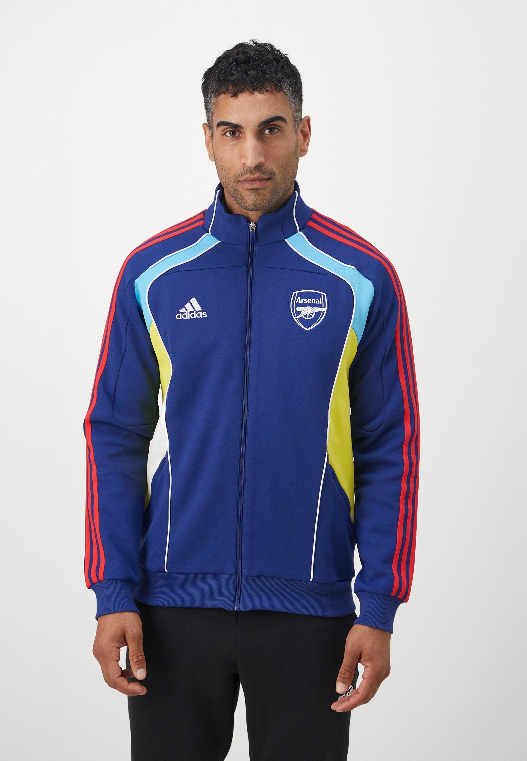 Survêtement adidas Performance ARSENAL FC URBAN PURIST DOUBLEKNIT - Tenue du club - Bleu victoire/Jaune vif/Cyan vif
