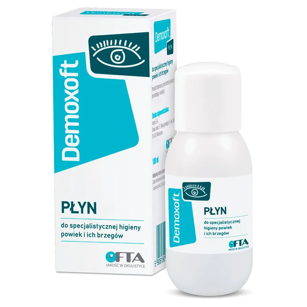 Demoxoft, Płyn do higieny powiek