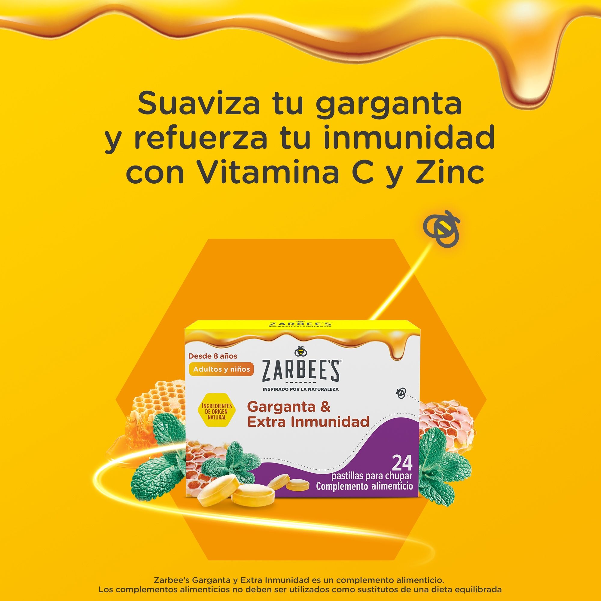 Medene pastile za grlo i dodatni imunitet Vitamini i minerali