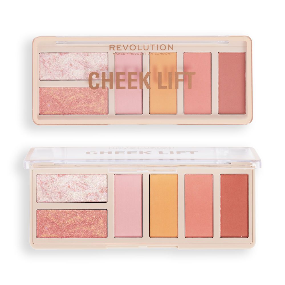 Paleta highlightera i rumenila za podizanje obraza Rumenila