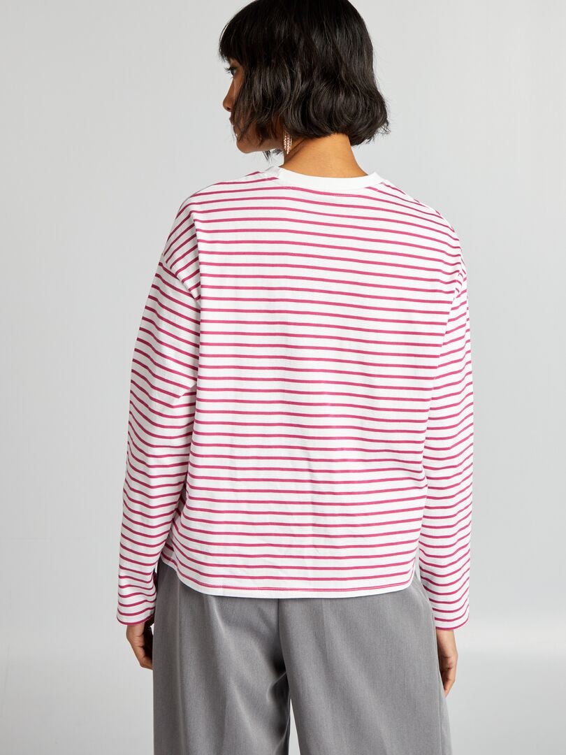 Camiseta Jersey Sailor - Branca