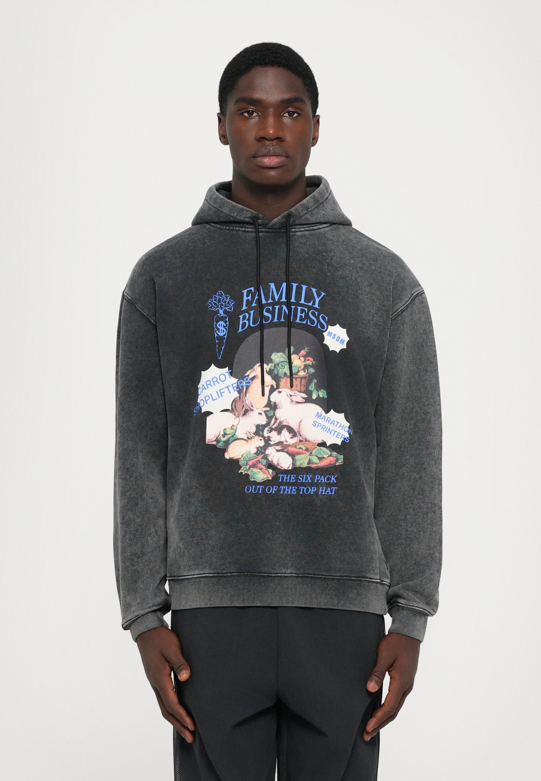 MSGM FELPA - Sweatshirt - zwart