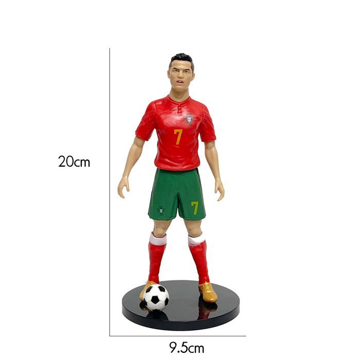 Figurines Football, Ensemble Jouets Collection Mignons Uniques Et Amusants Pour ventilateur Cadeaux (13 Pcs)