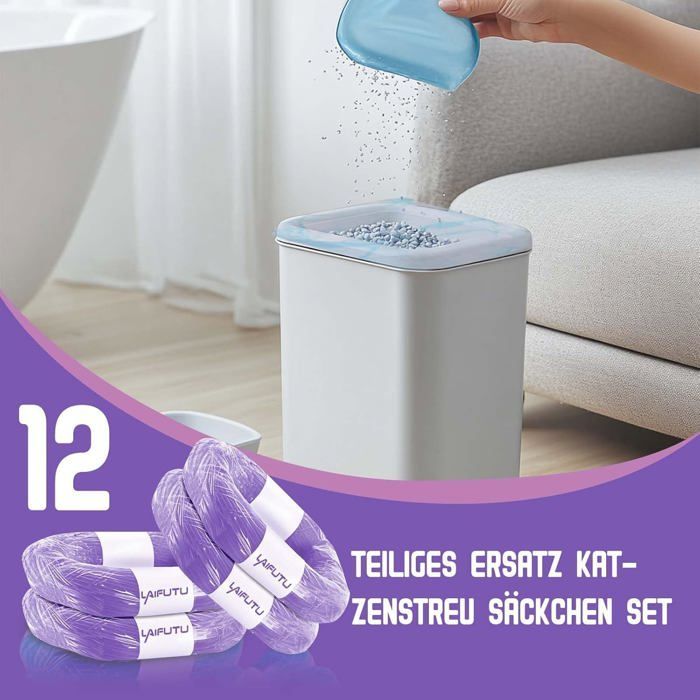 Bolsas de repuesto para cubo de pañales (12 unidades), recambio para cubo de pañales Tommee Tippee, recambio para cubo de pañales, recambio para Tommee Tippee