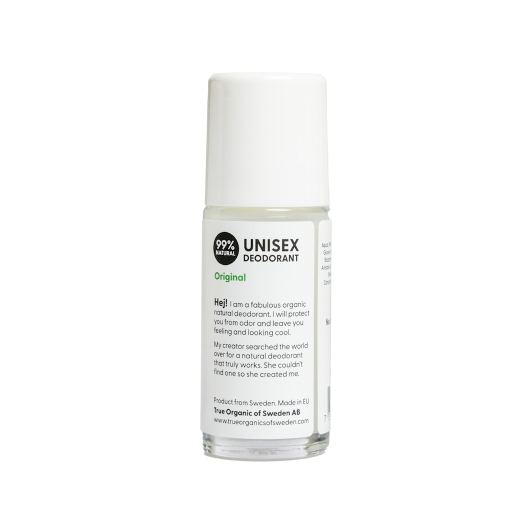Pravi organski dezodorans Švedske, skriveni agent - 50 ml