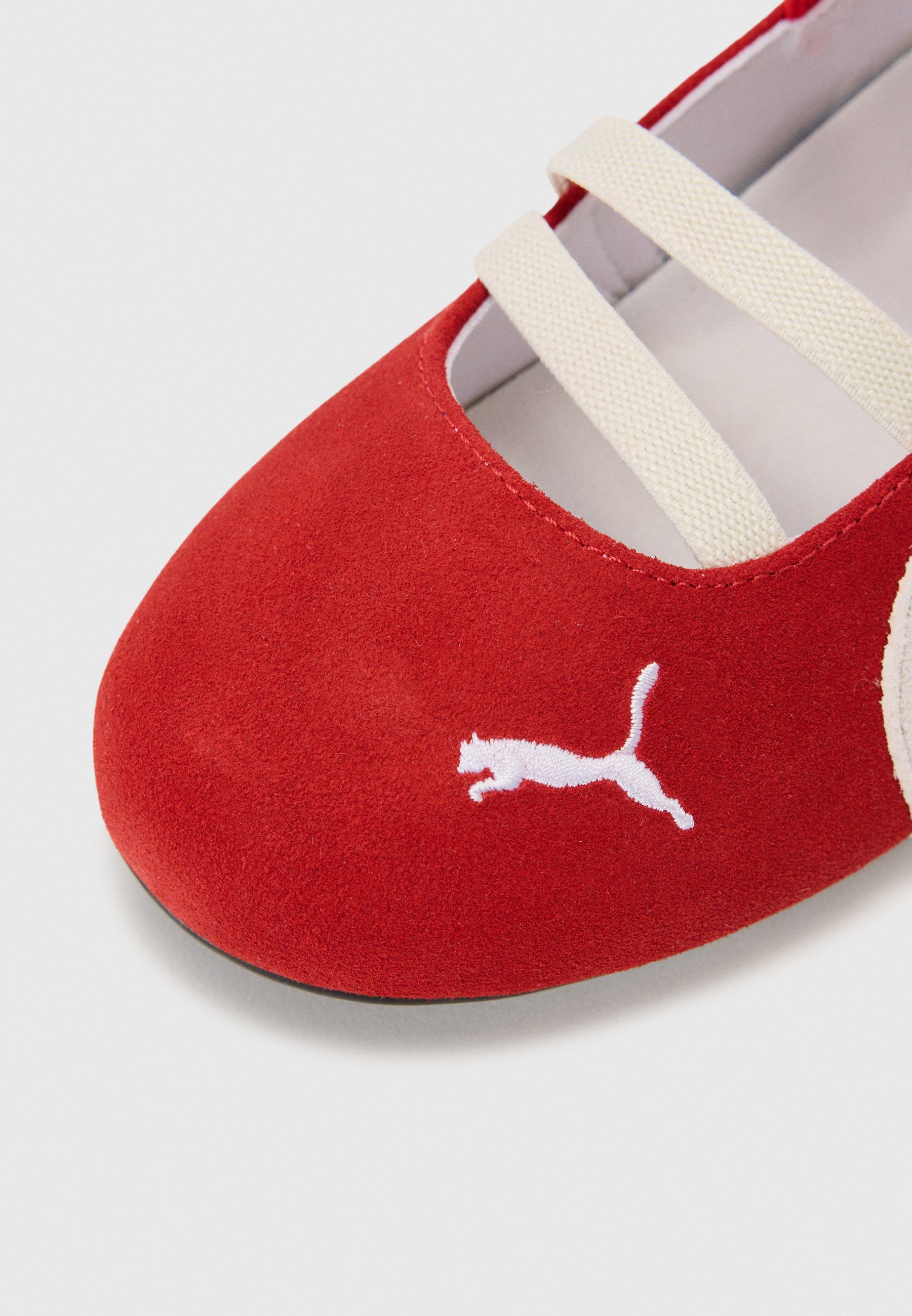 Puma SPEEDCAT - Balerínky - červená/bílá/černá