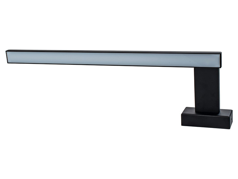 Kinkiet łazienkowy Shine LED metalowy czarny