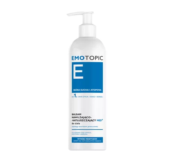 Emotopic Med  nawilżająco-natłuszczający balsam do ciała 400 ml