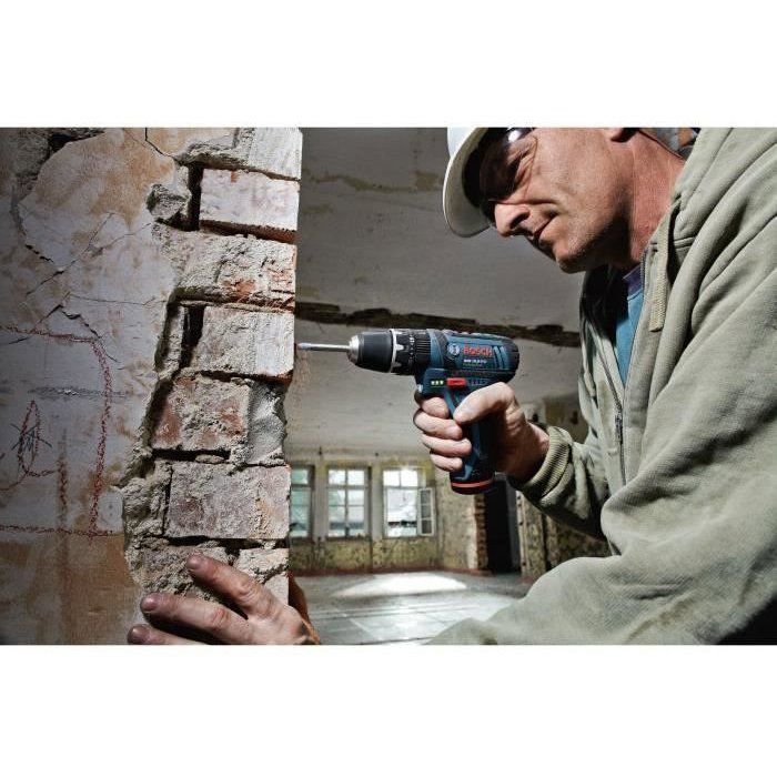 Perceuse-visseuse Bosch Professional GSR 12V-15 + 2 batteries 2,0Ah + Chargeur GAL 12V-20   - 060186810F