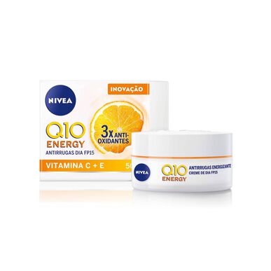 Nivea Q10 Energy -ryppyjä ehkäisevä päivävoide SPF15 50ml