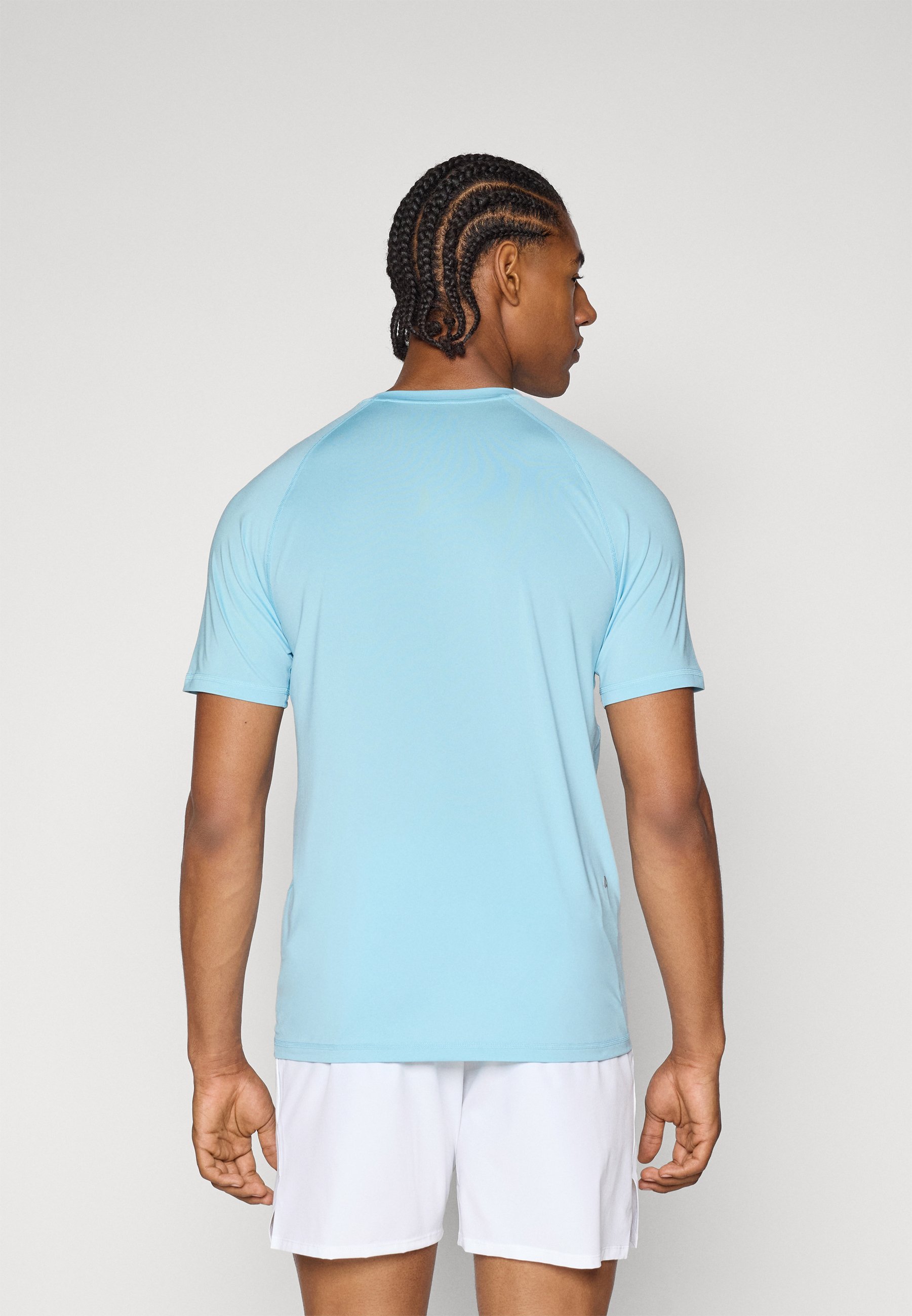BOSS ACTIVE - T-shirt de sport - bleu pastel clair