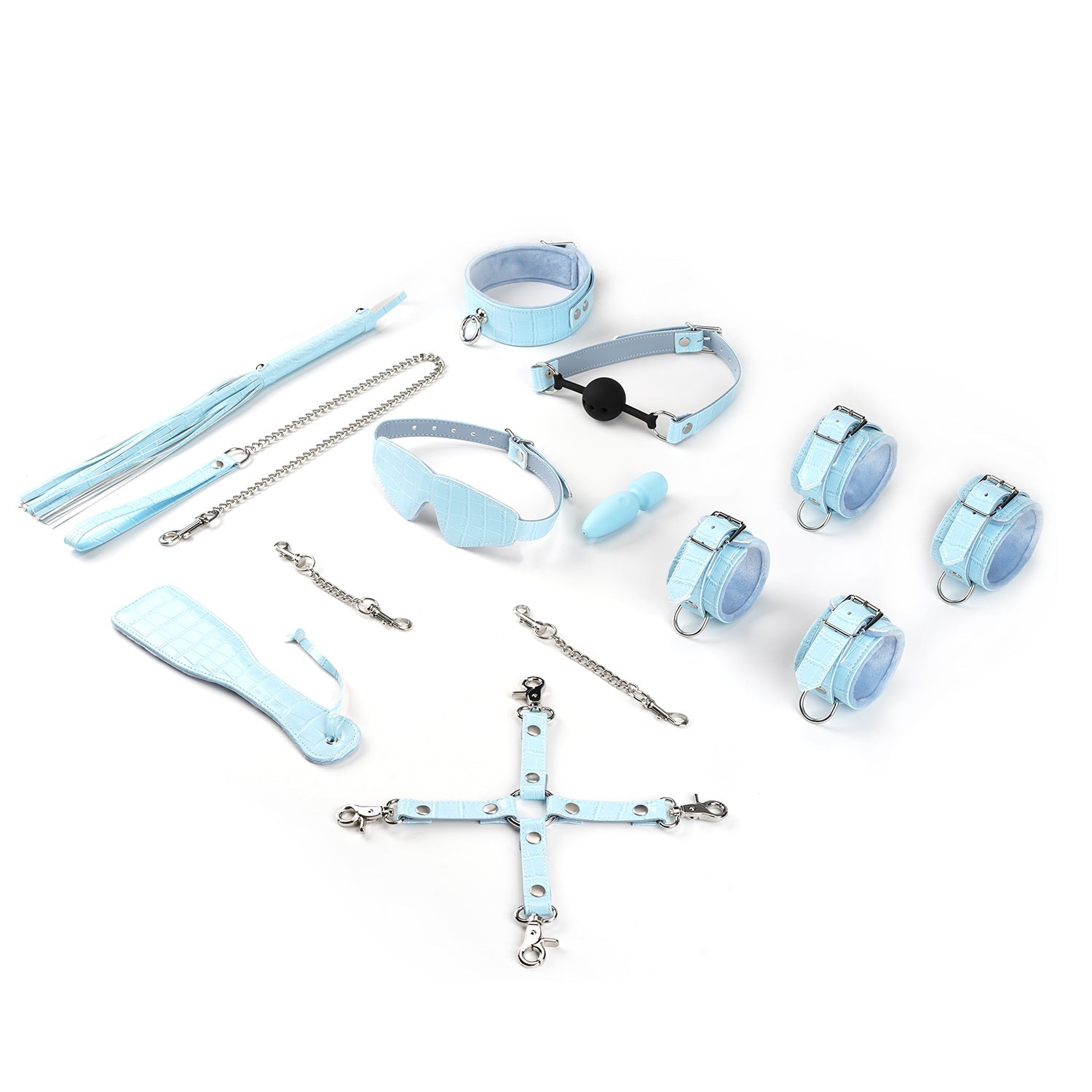 Liebe Seele Macaron Electric Blue Beginner's Bondage Kit 9kpl