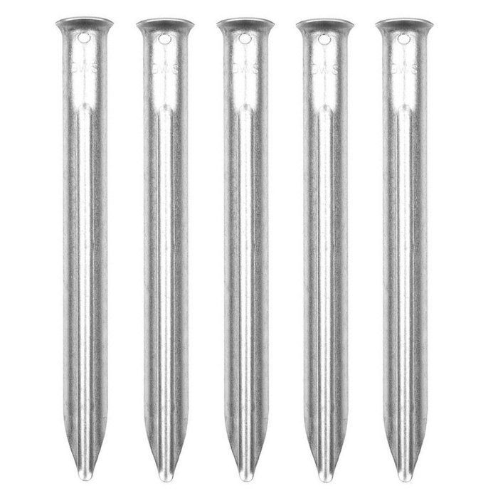 Erittäin raskaaseen käyttöön tarkoitetut telttakiilat - 20 kpl pakkaus - 24 cm - Metallia - Telttakiilat - Leirintävarusteet - Ulkoilulaatua