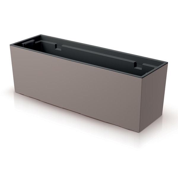 Doniczka ogrodowa 77 x 23,5 x 24,6 cm Urbi Case mocca PROSPERPLAST