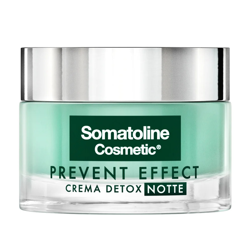 SOMATOLINE Somatoline Cosmetic Face Prevent Effect 50 ml Αποτοξινωτική κρέμα νύχτας
