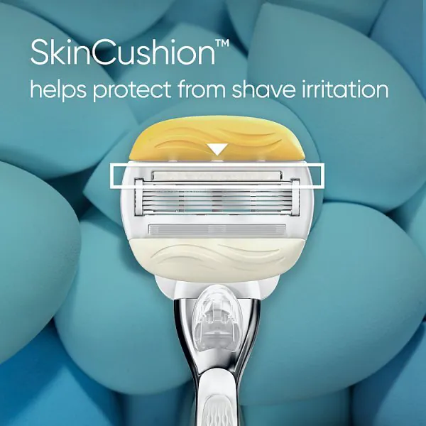 Venus Comfortglide Coconut s čepelemi Olay, 6 kusů