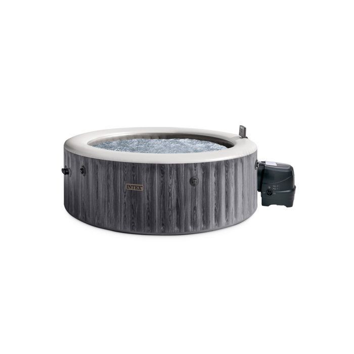 Spa hinchable INTEX - Baltik - 216 x 216 x 71 cm - Capacidad para 6 personas - Cuadrado - 28442NP