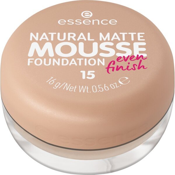 Essence Natural Matte Mousse 15 Even Finish Foundation 16g