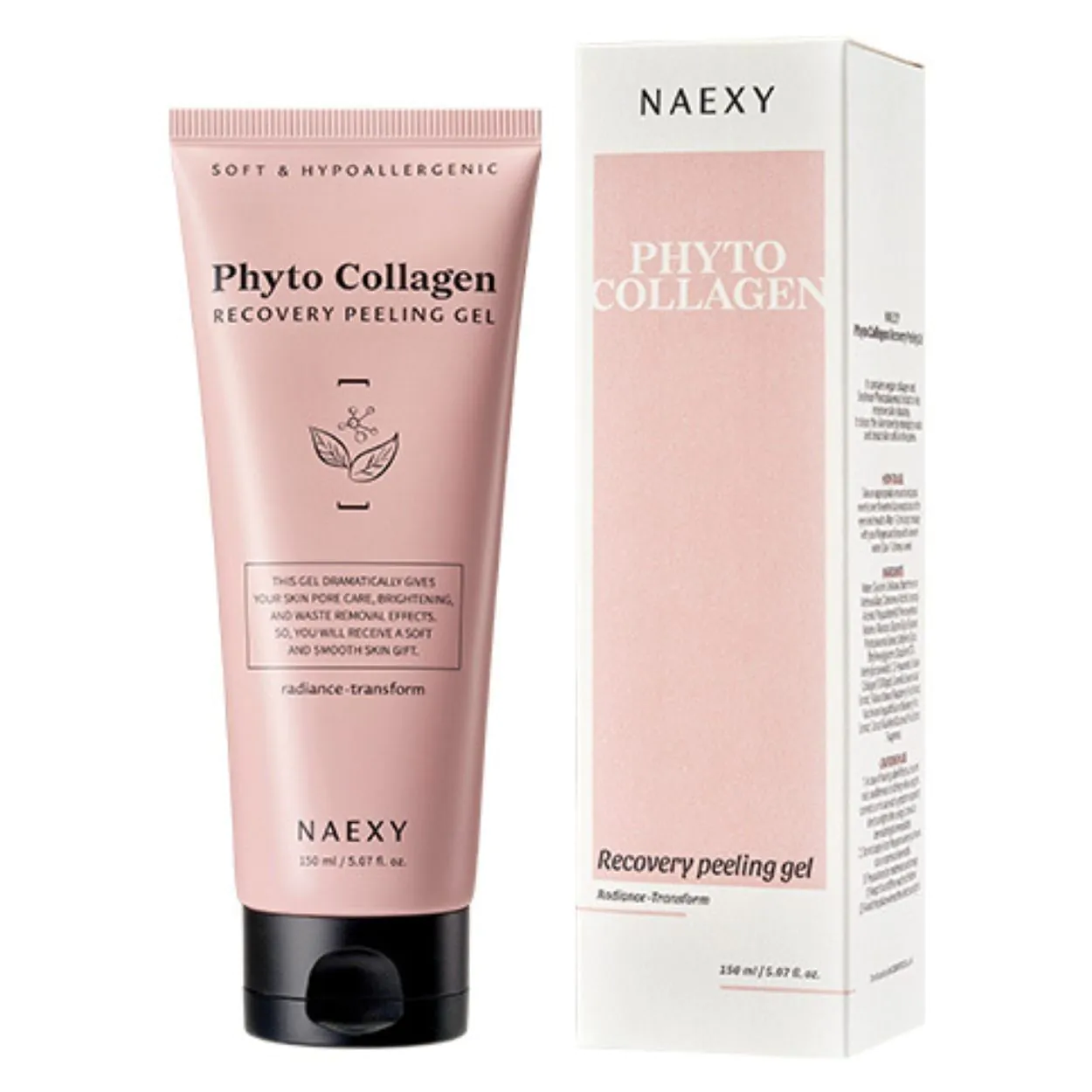 Naexy Phyto Collagen Żelowy peeling do twarzy