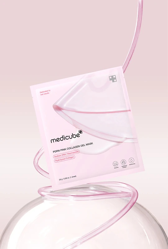Medicube PDRN Pink Collagen Gel Mask маска за учвршћивање и подизање коже са колагеном