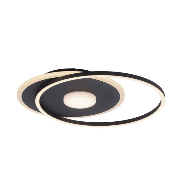 Domino LED ceiling light, round, 45 x 39.5 cm