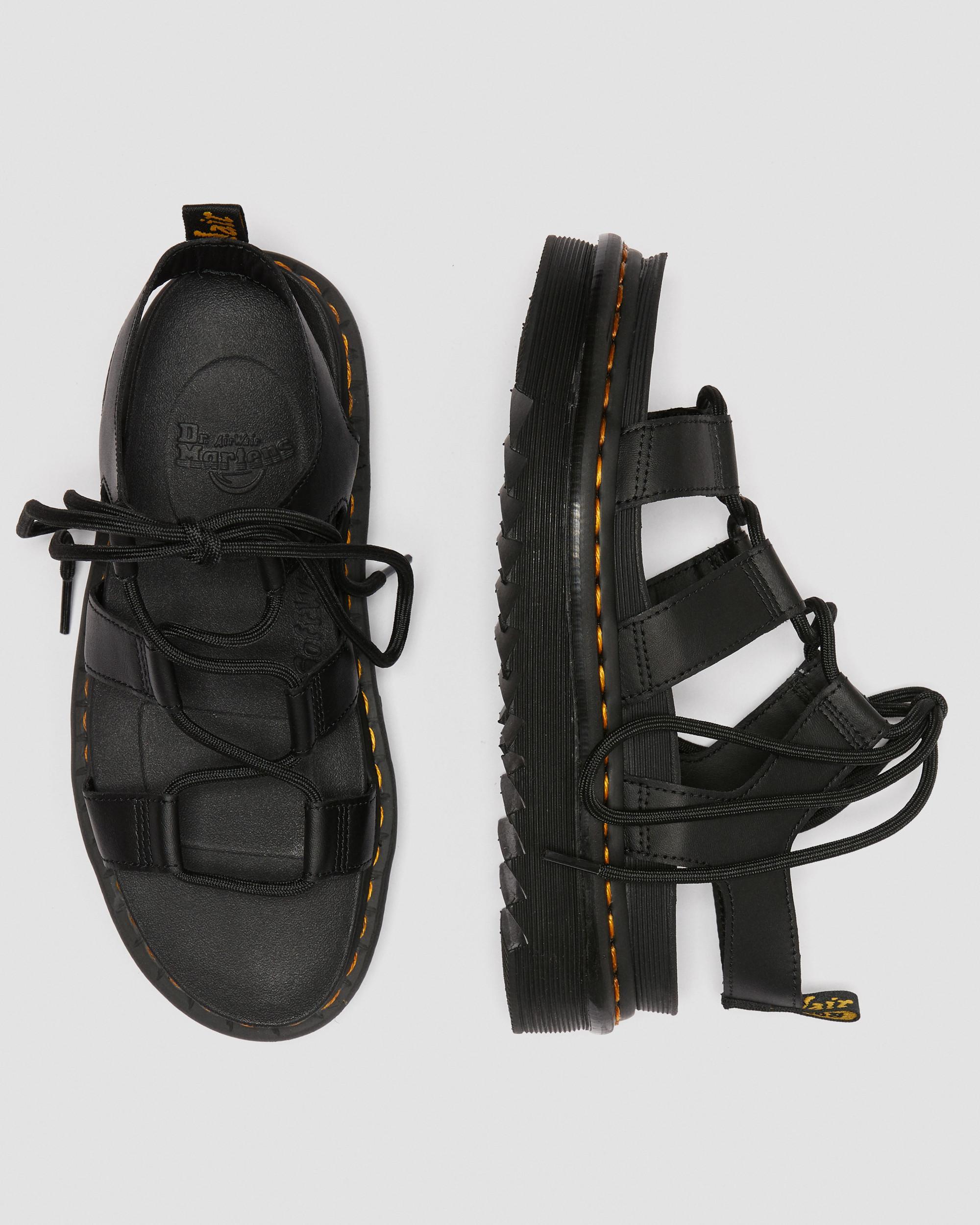 Nartilla Hydro Leder Gladiator Schnürsandalen